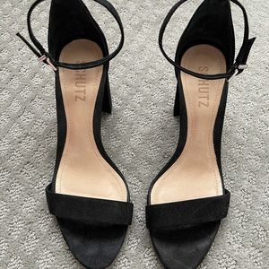 Schutz Block Heel Sandal